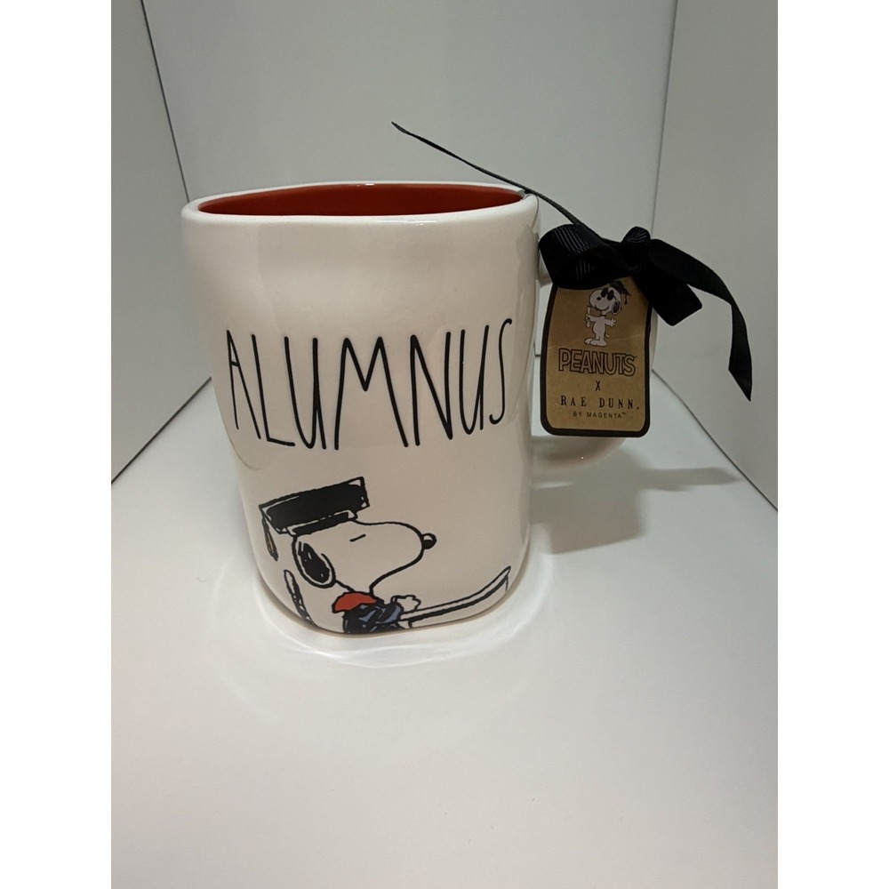 Rae Dunn Peanuts Snoopy Alumnus Mug, Graduation, Celebration, Education, NEW! 🎓